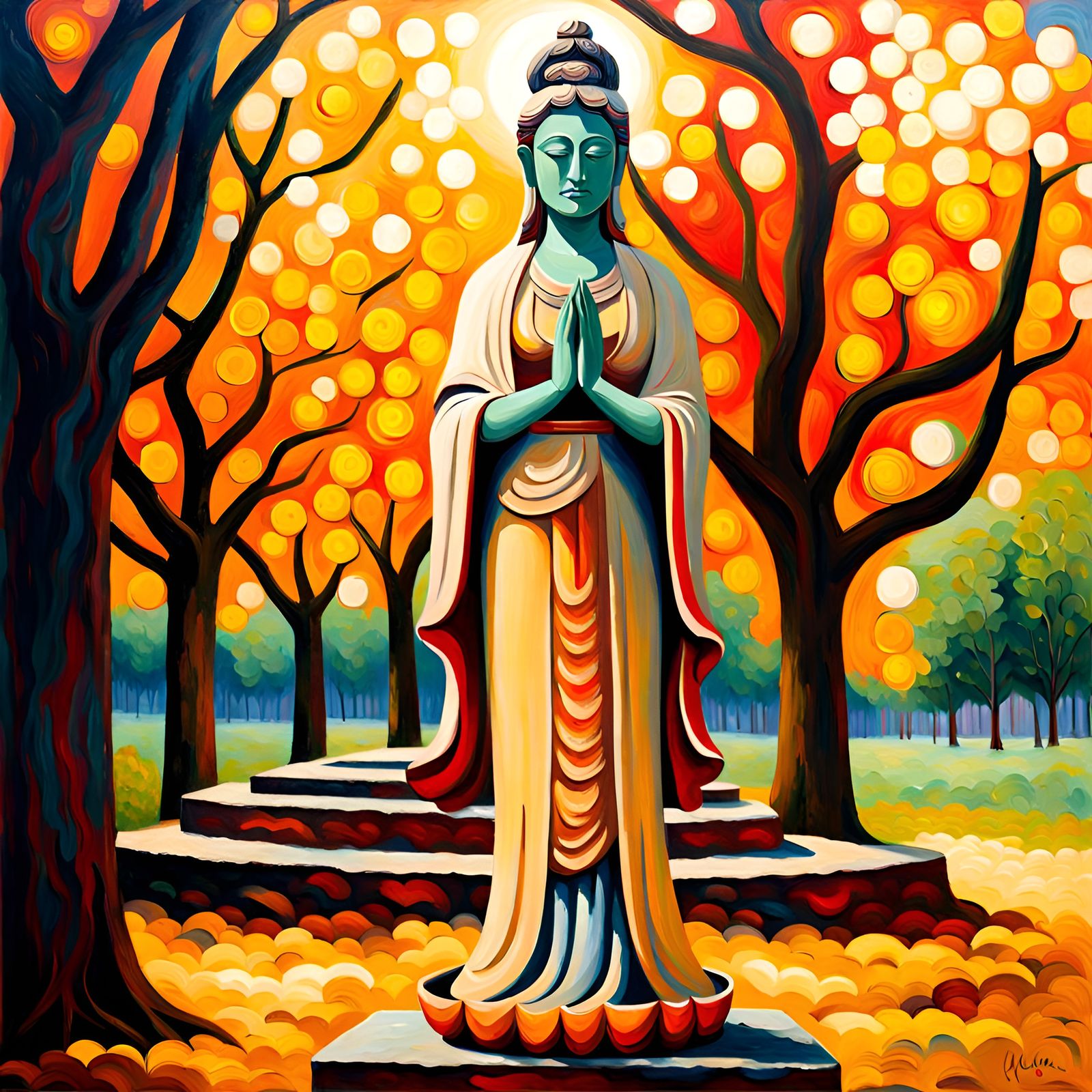 Kuan Yin - AI Generated Artwork - NightCafe Creator