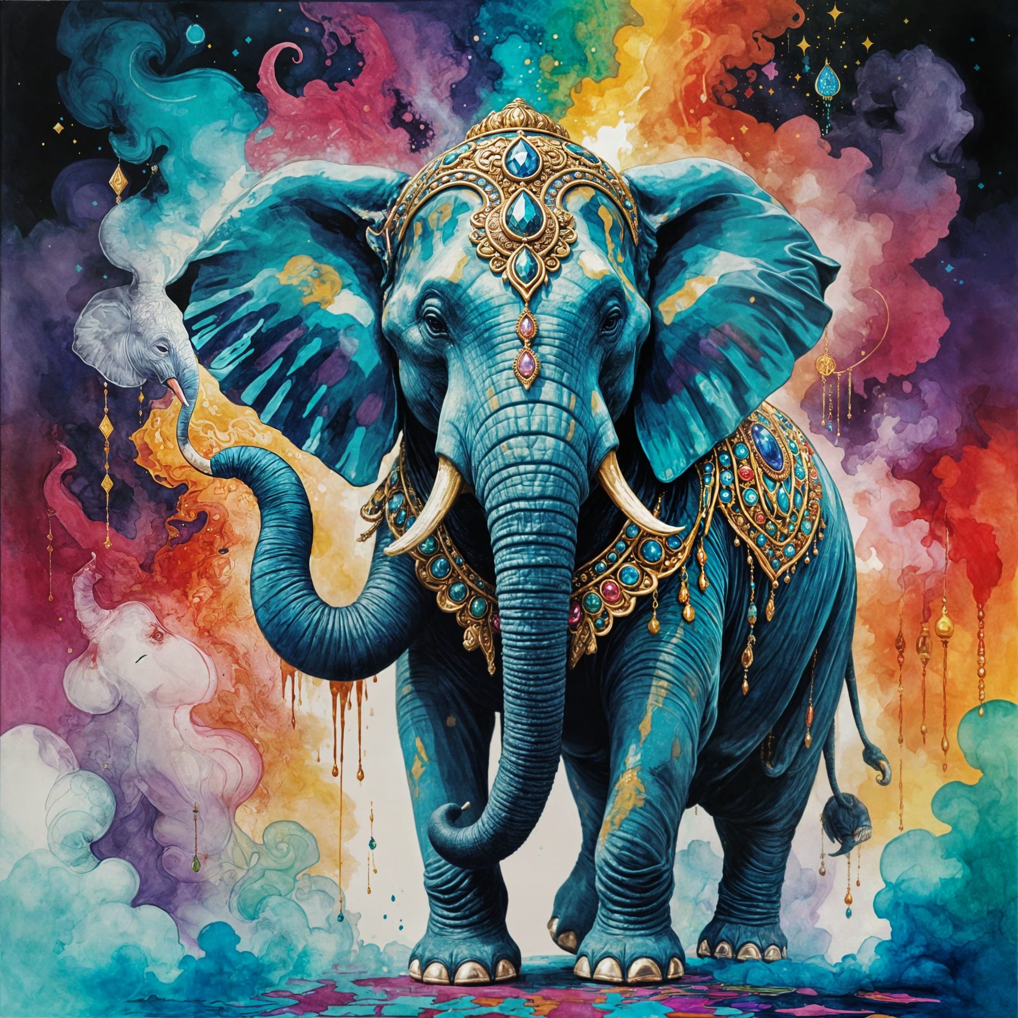 "She will never forget her own majesty." 
🎨🐘✨