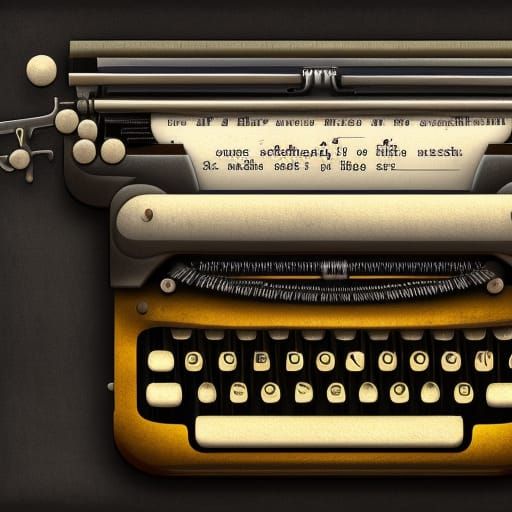 Greek typewriter