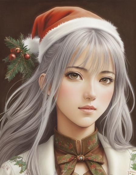 Anime Christmas Character