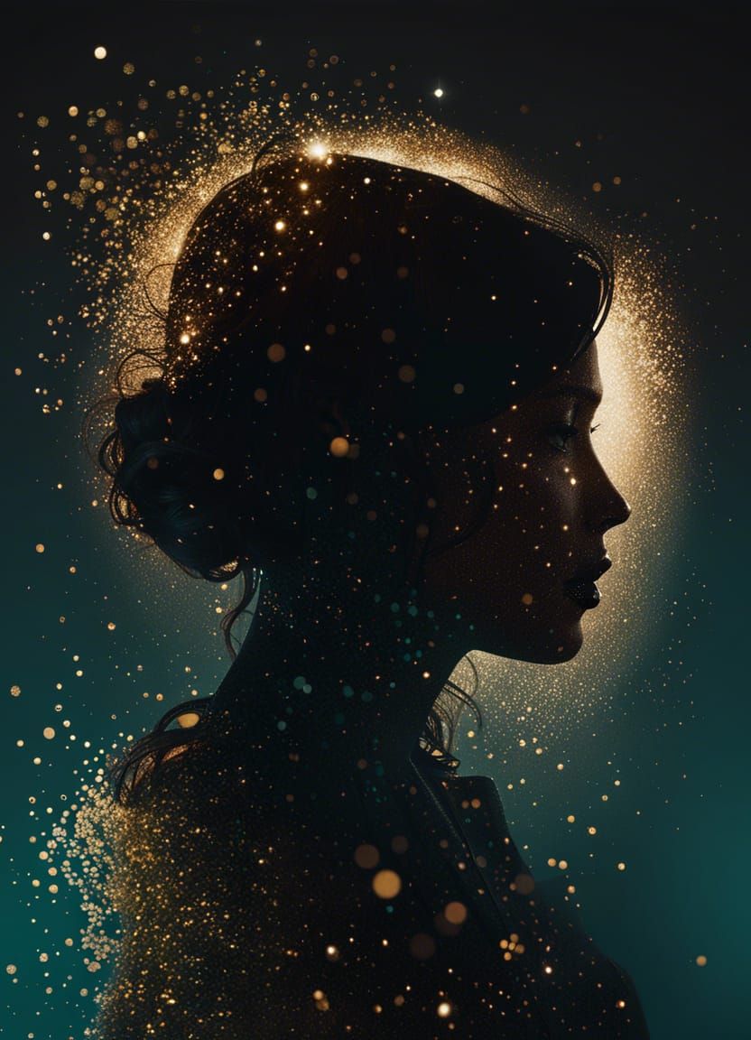 A glittering portrait  by @shurupovertman