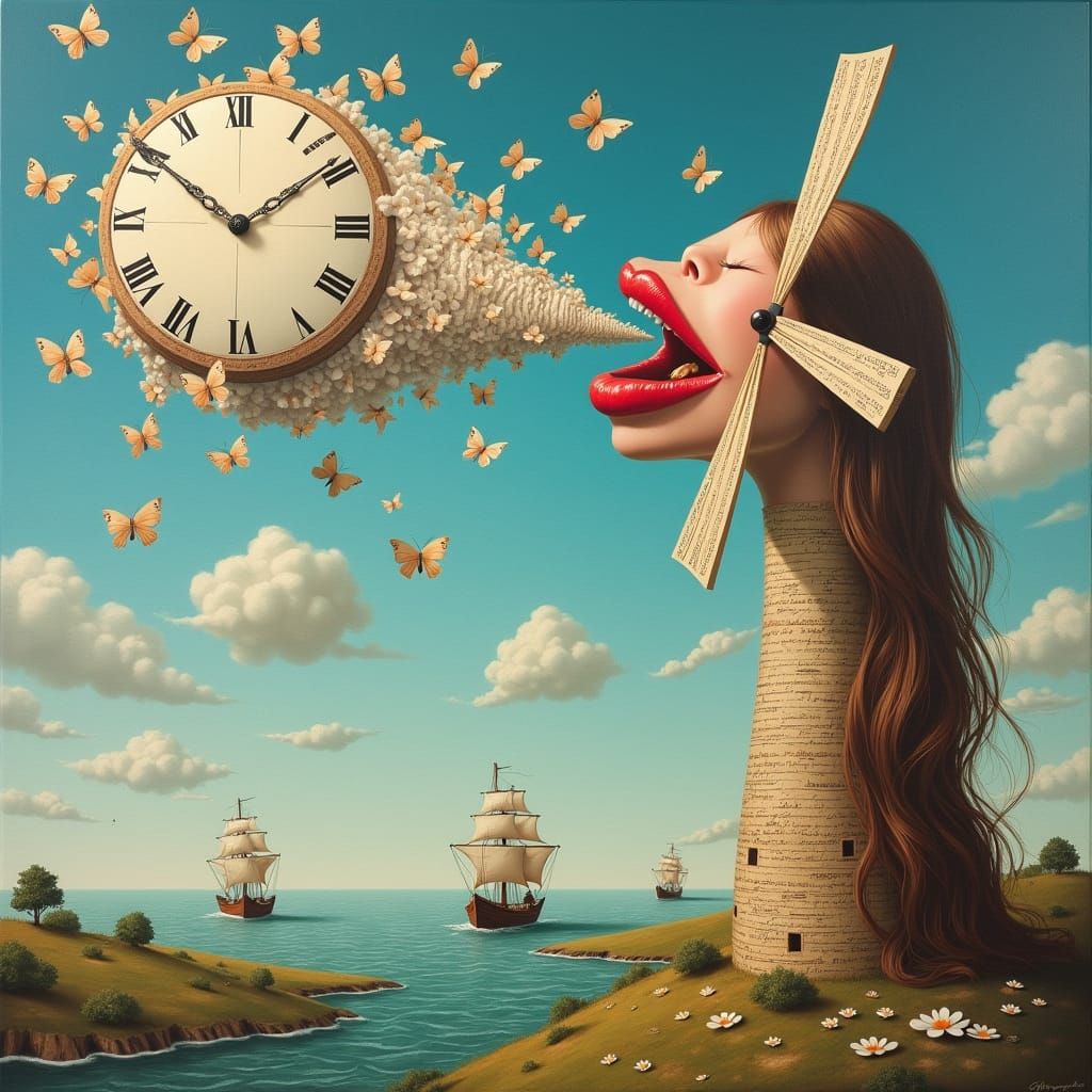 The Lighthouse of Time  by @D