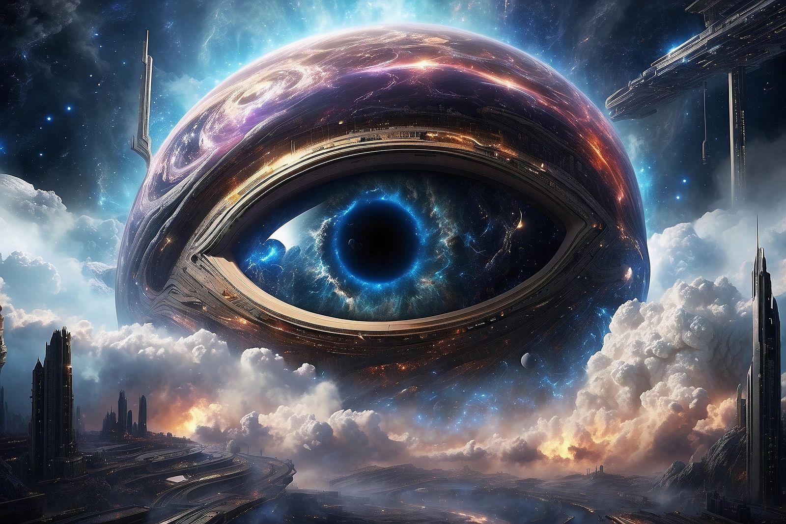 Eye of the Space Storm