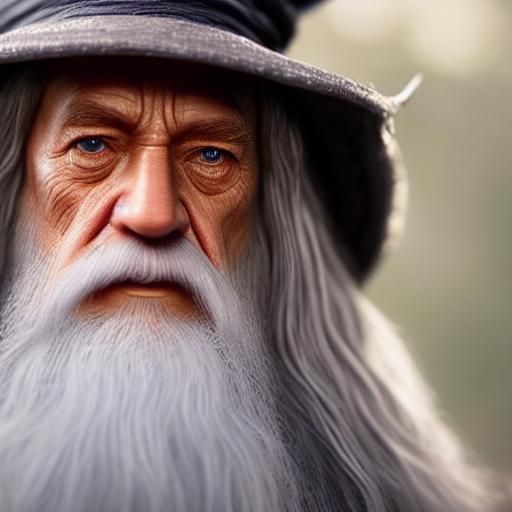 Gandalph the White - AI Generated Artwork - NightCafe Creator