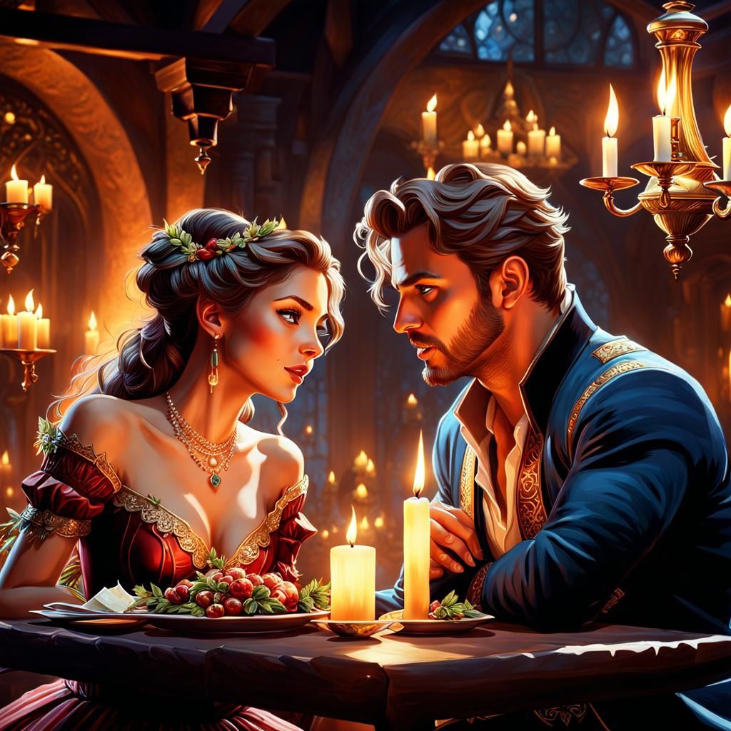 Candlelight dinner   by @Sundari