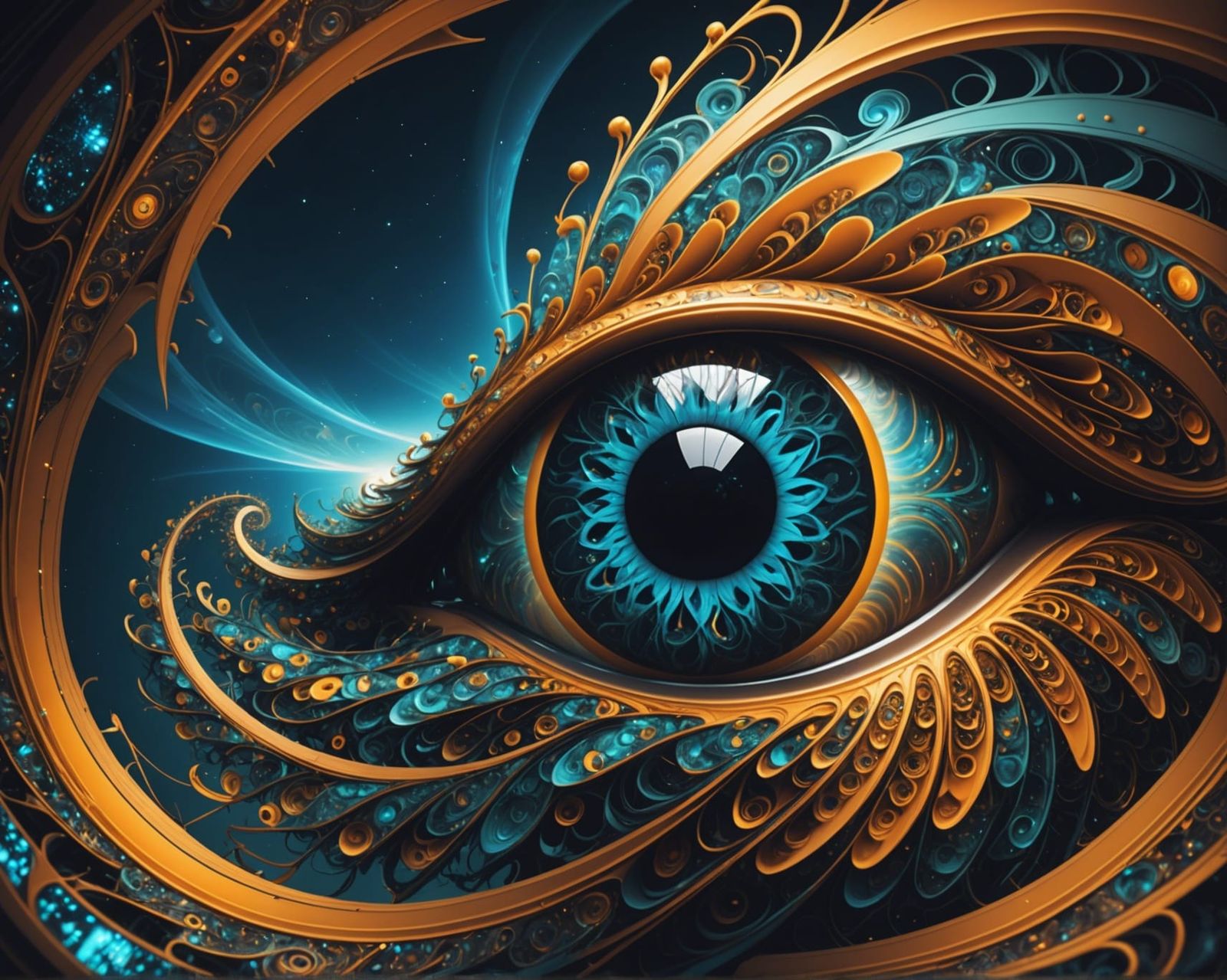 (((Eye In The Sky))), portraits, Sci-Fi, Psychedelic Peano C...