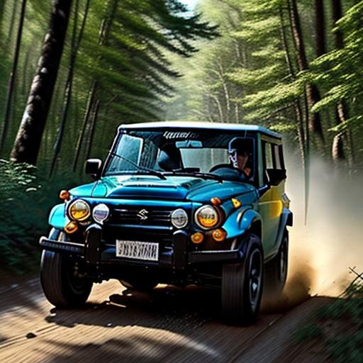 1986 Rally suzuki samurai