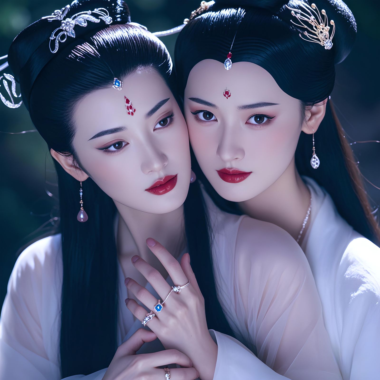 Bai Suzhen and Xiao Qing