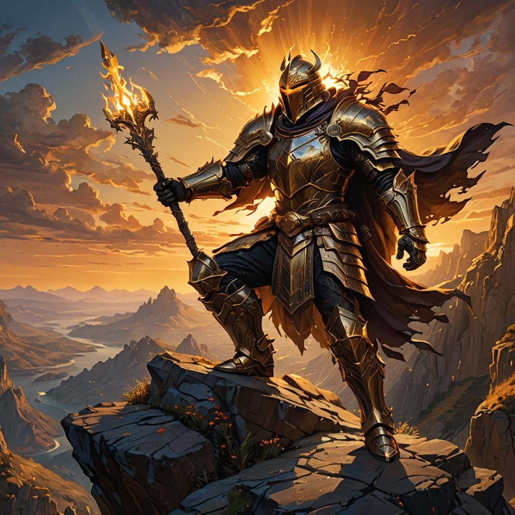 I will brave the paladin strait  by @SallyAB