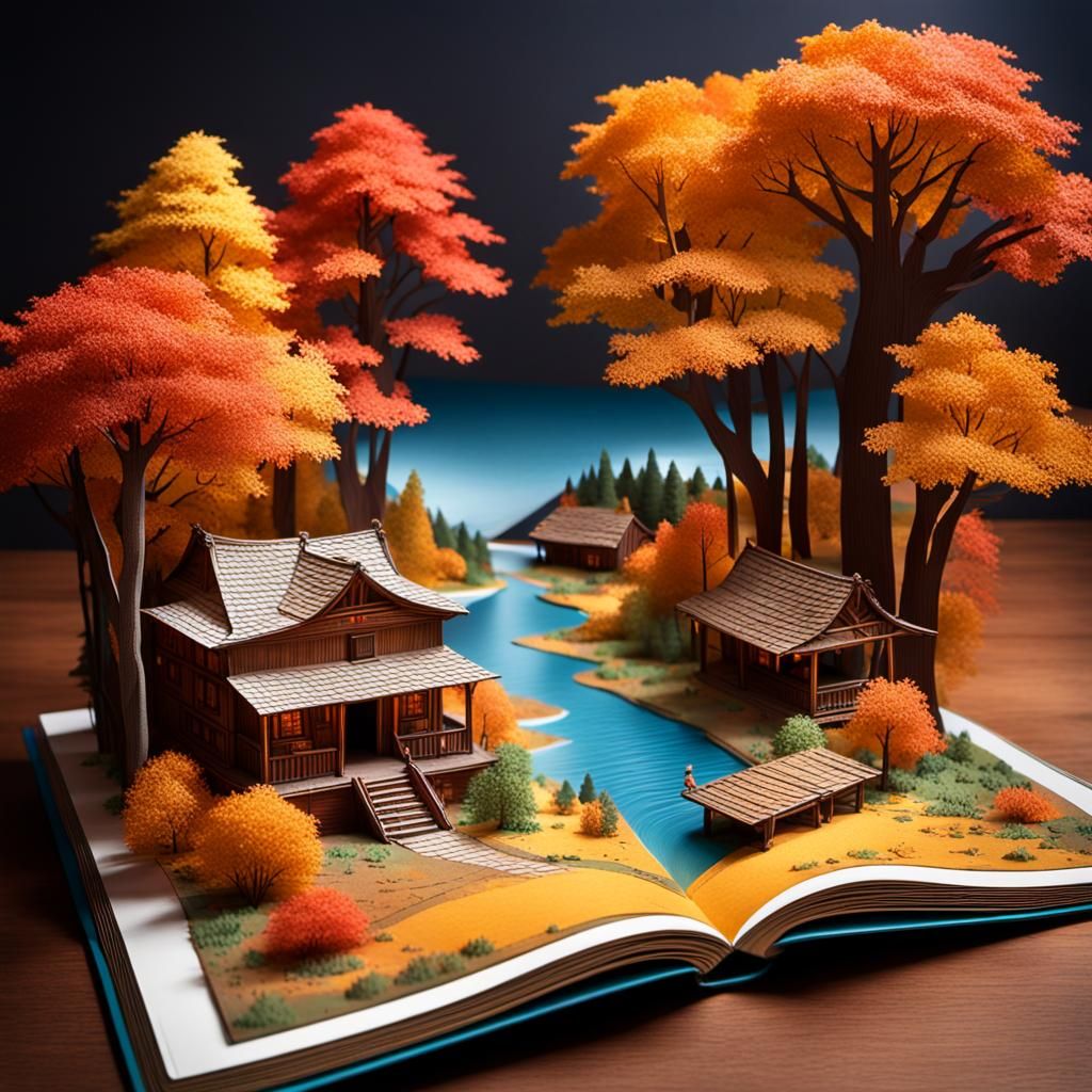 pop-up book  by @Autumn