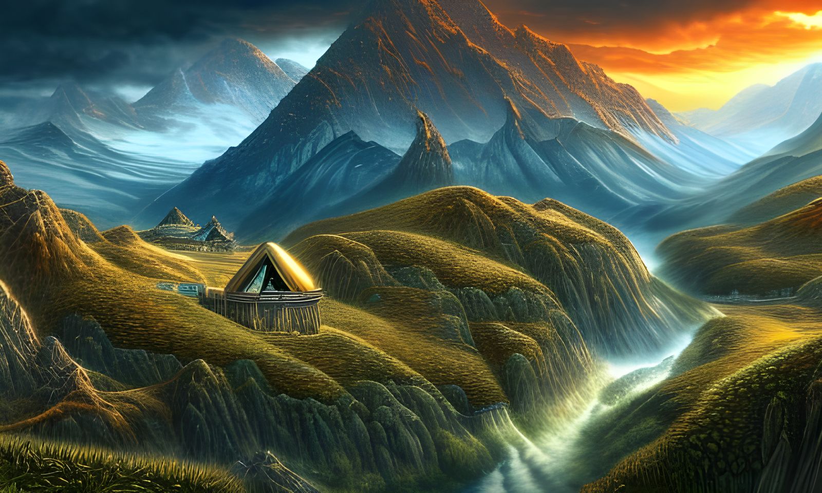 "Lord Of the Rings' Landscape