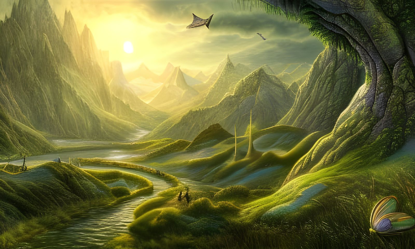 "Lord Of the Rings' Landscape