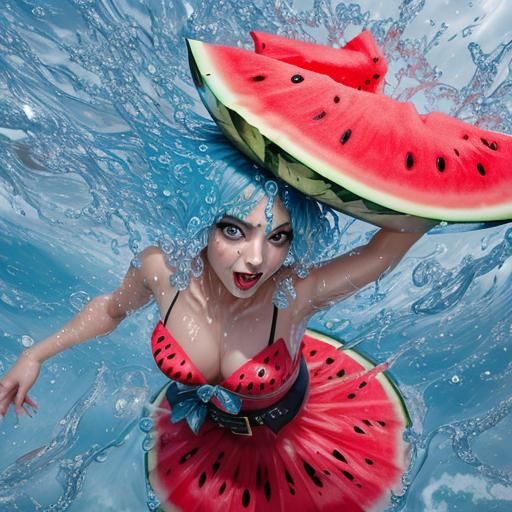 Water-Melon Dress