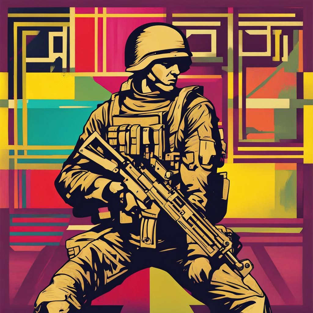 soldier - AI Generated Artwork - NightCafe Creator