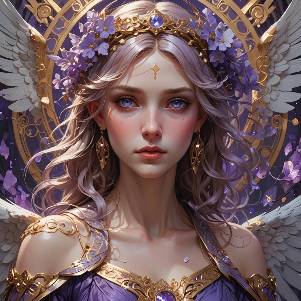 Violet Eyed Angel of Mercy
