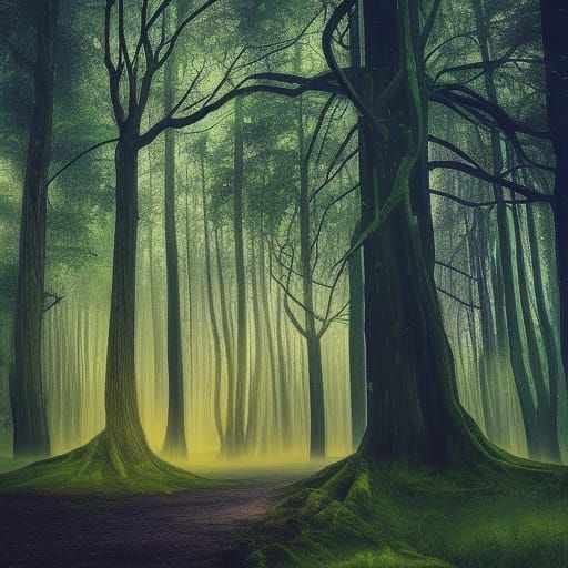 Mystical forest