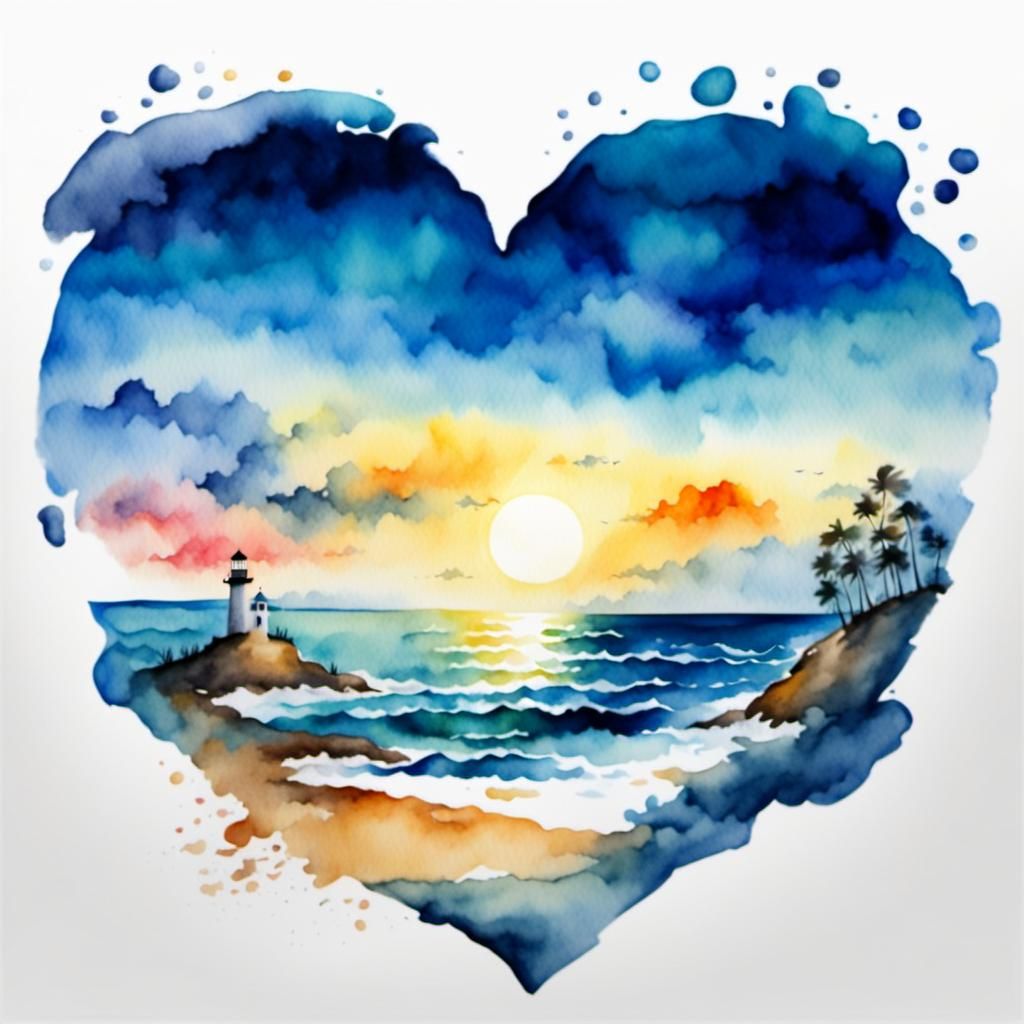 My heart lives by the sea  by @Paddy