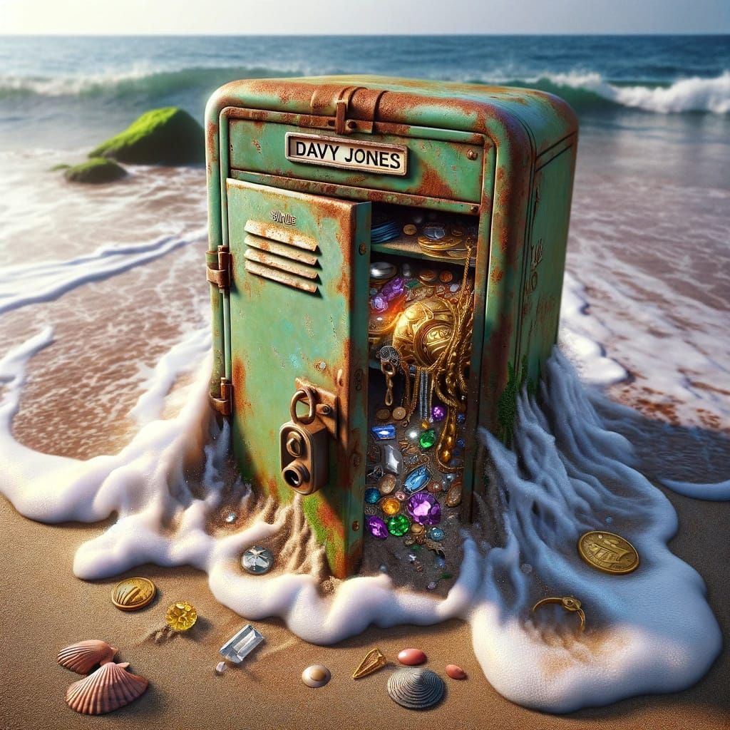 Davy Jones Locker washed ashore