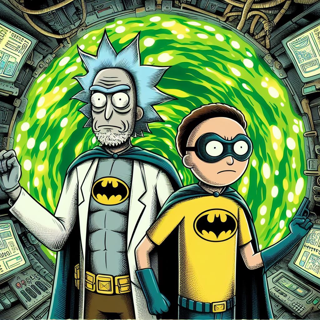 BatRick and Boy Morty