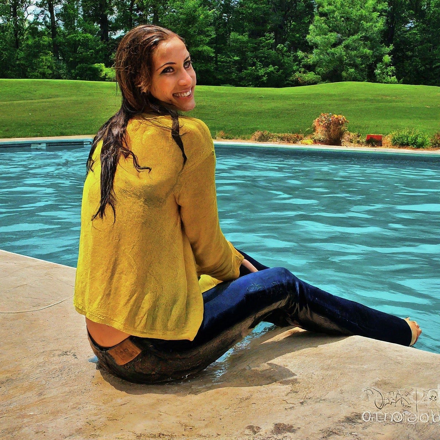 Who needs a swimsuit?