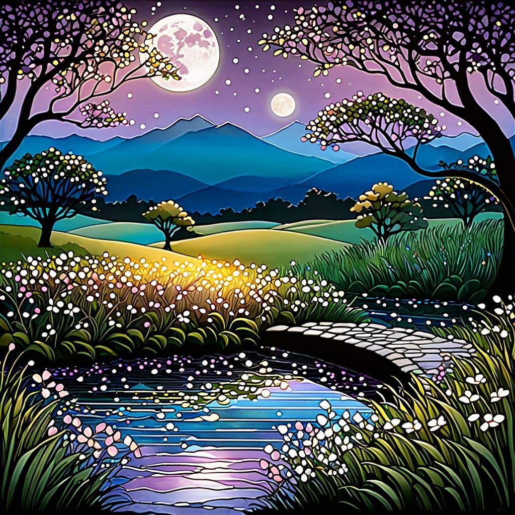 💜 Clair de Lune Crépusculaire 💜