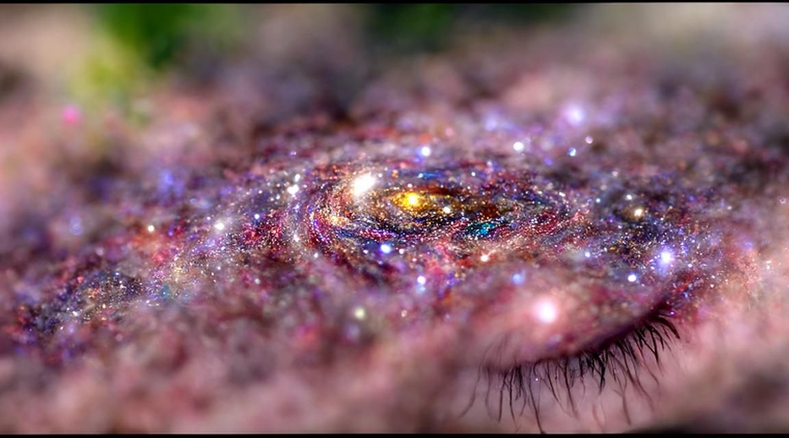 The Cosmos in our eyes