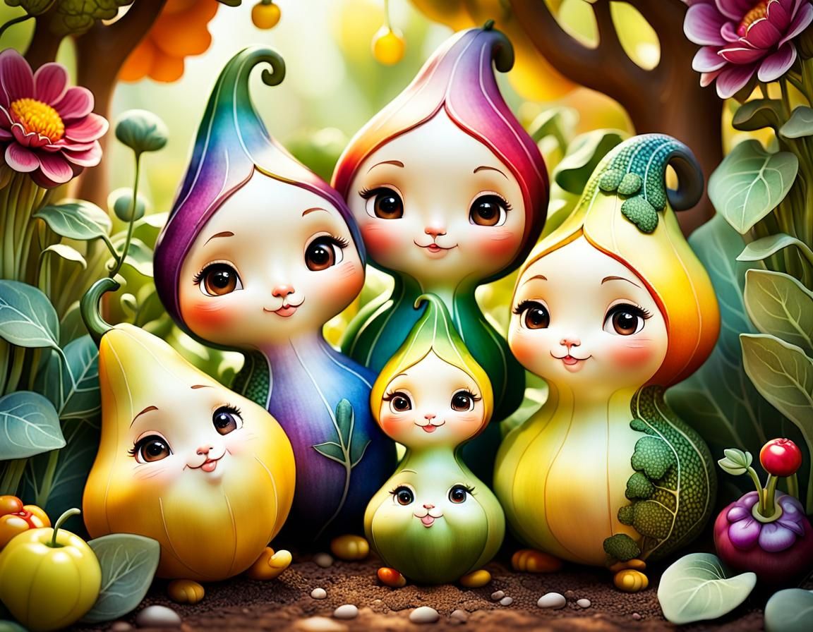 Meet the Gourd Family