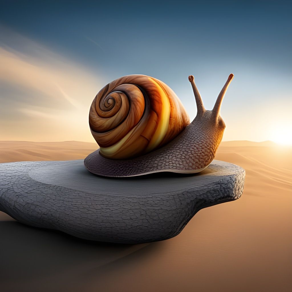 Turbo snail - AI Generated Artwork - NightCafe Creator