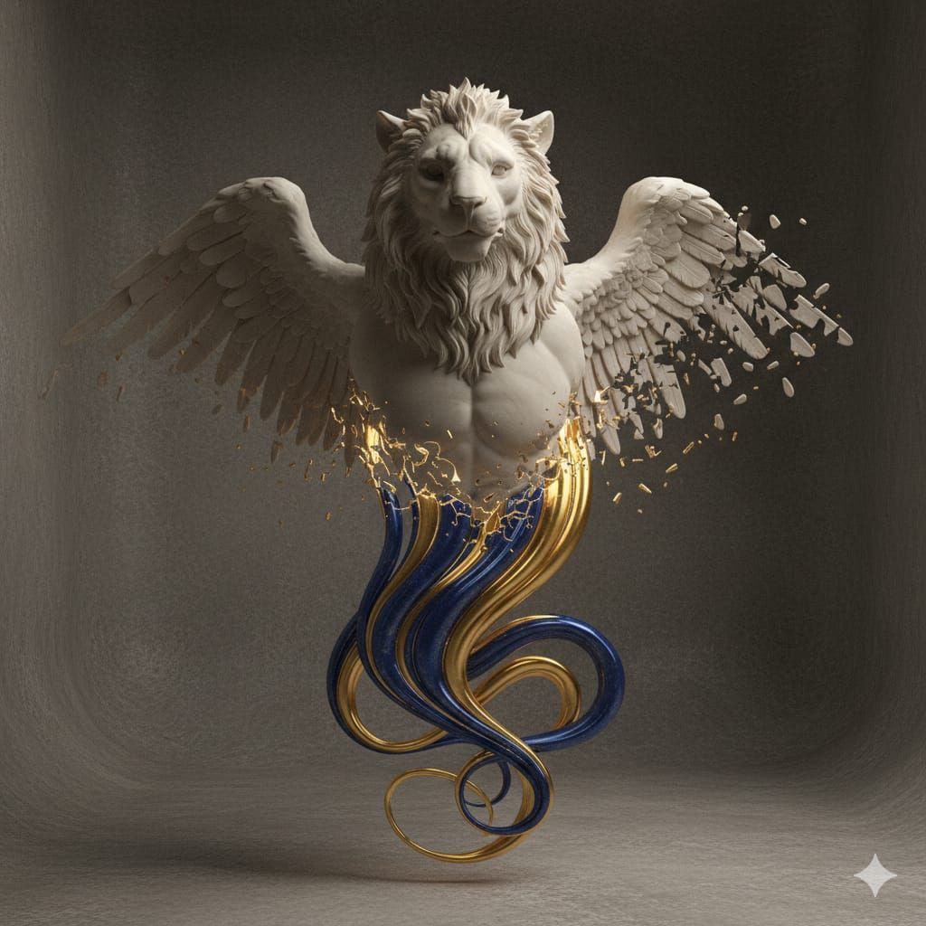 Metamorphosis of a Majestic Griffin  Gemini Flash 2.5