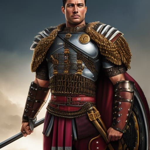 Roman Centurion - AI Generated Artwork - NightCafe Creator