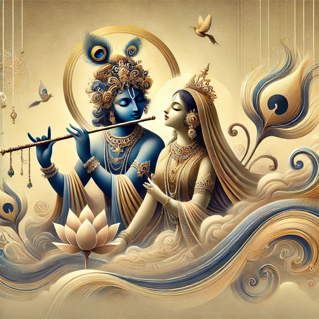 Lord Krishna and Radha Rani 🌟