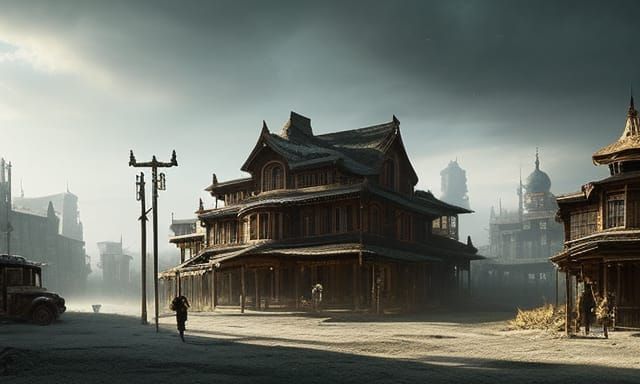 A stranger enters town