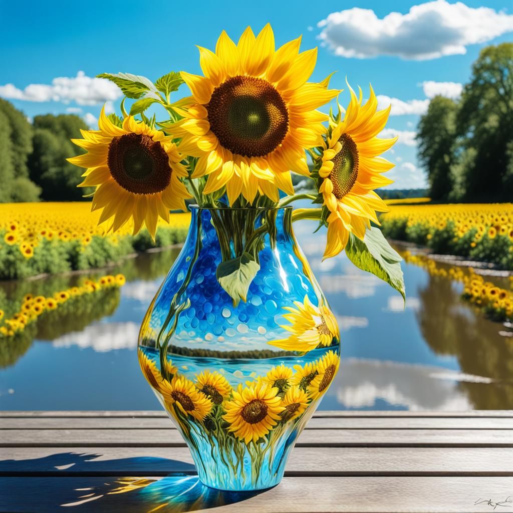 Sunflowers Picked In Sunflower Feild #2, Masterplayer