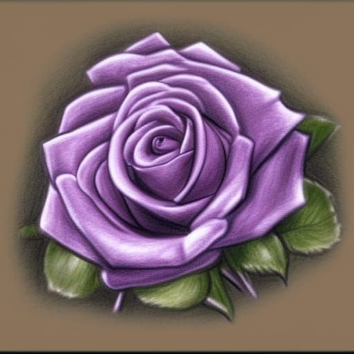 Purple rose