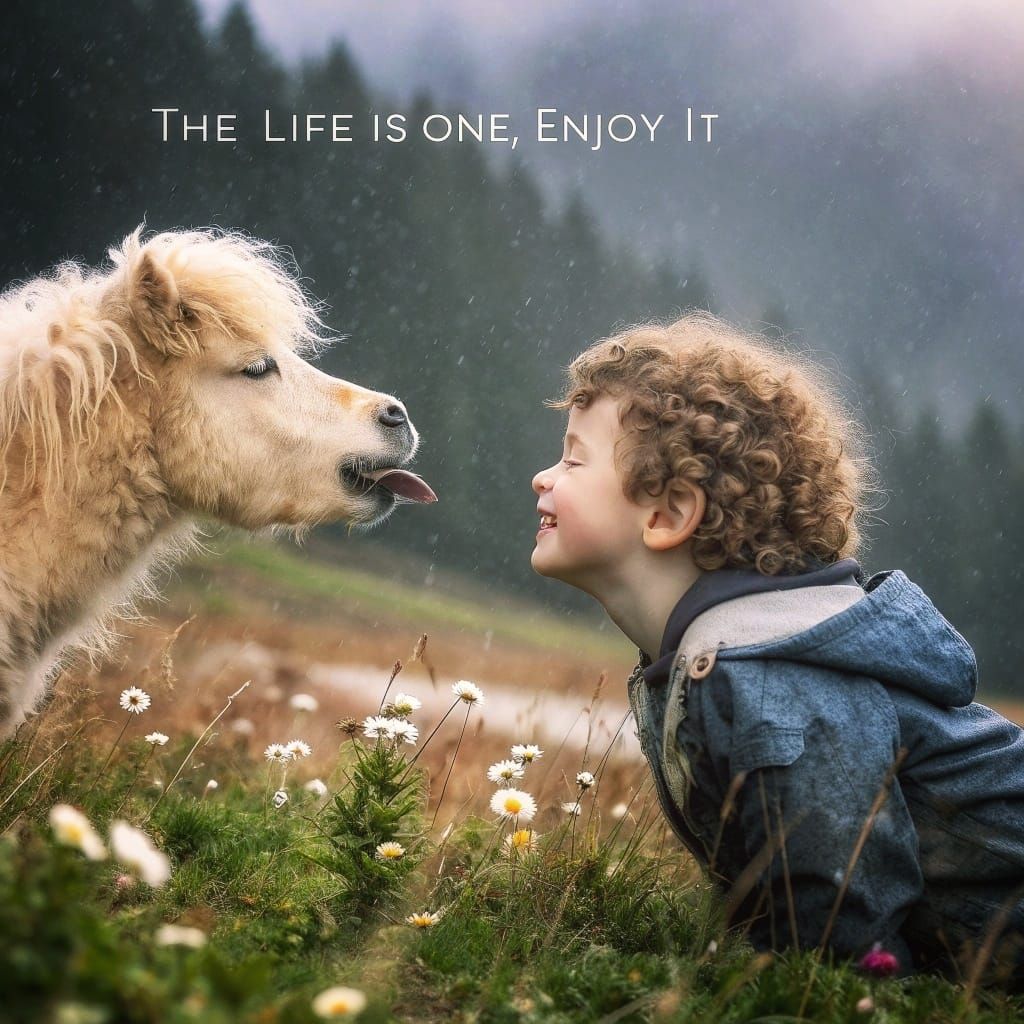 The Life it's One, Enjoy It 😁😁👍