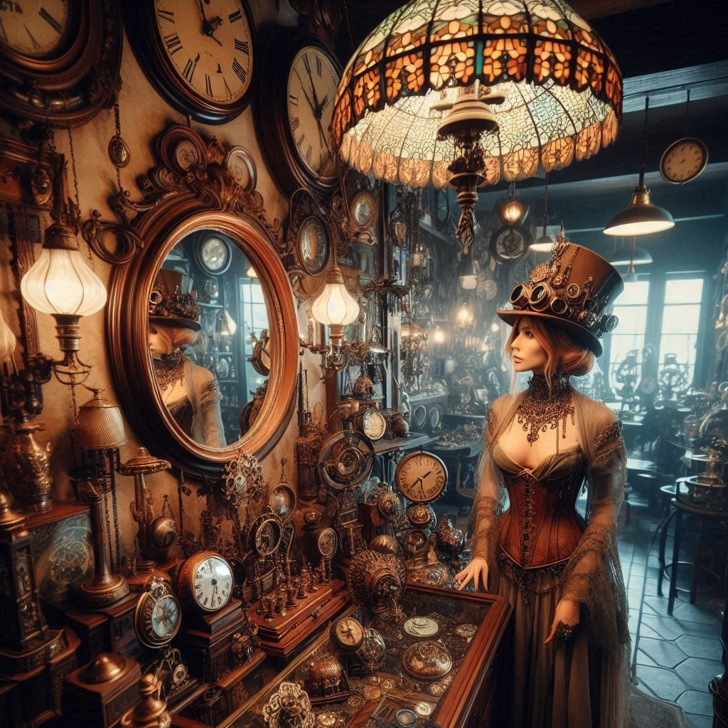 Steampunk shop