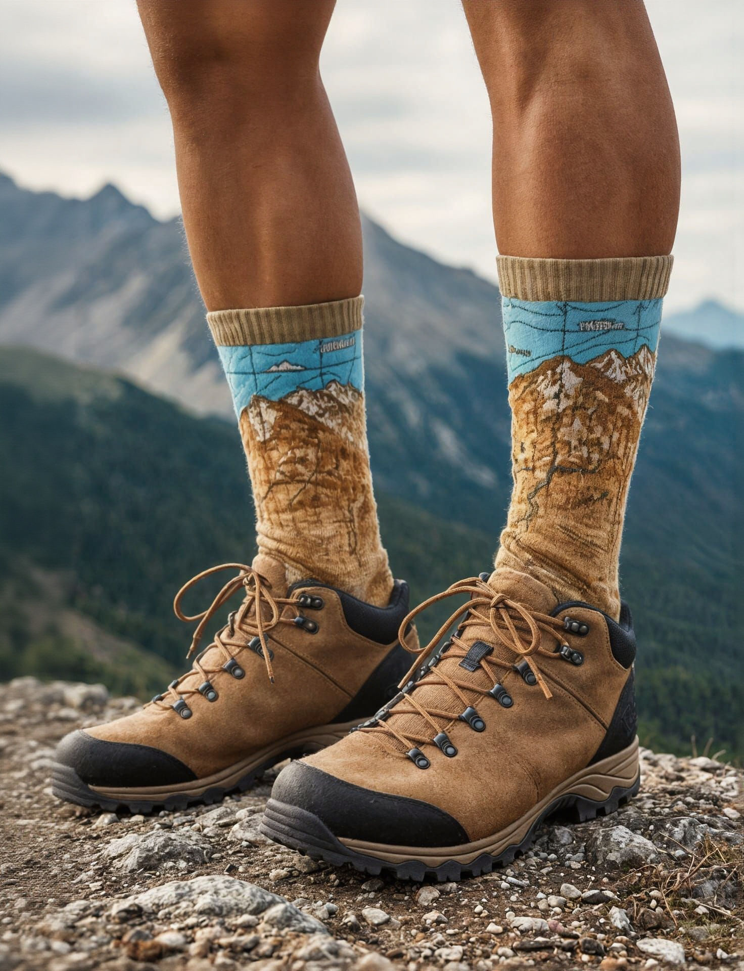 Summit Socks  by @Glitch Meeple