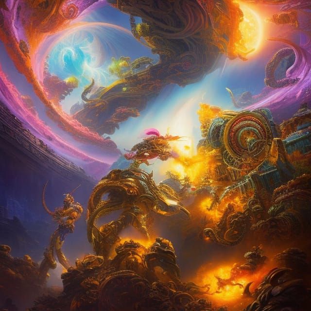 Surreal maelstrom