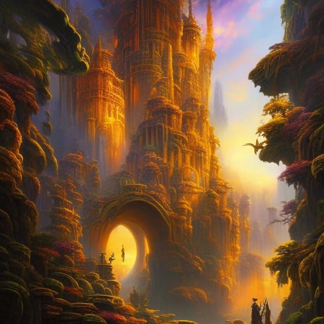 Passage to another realm