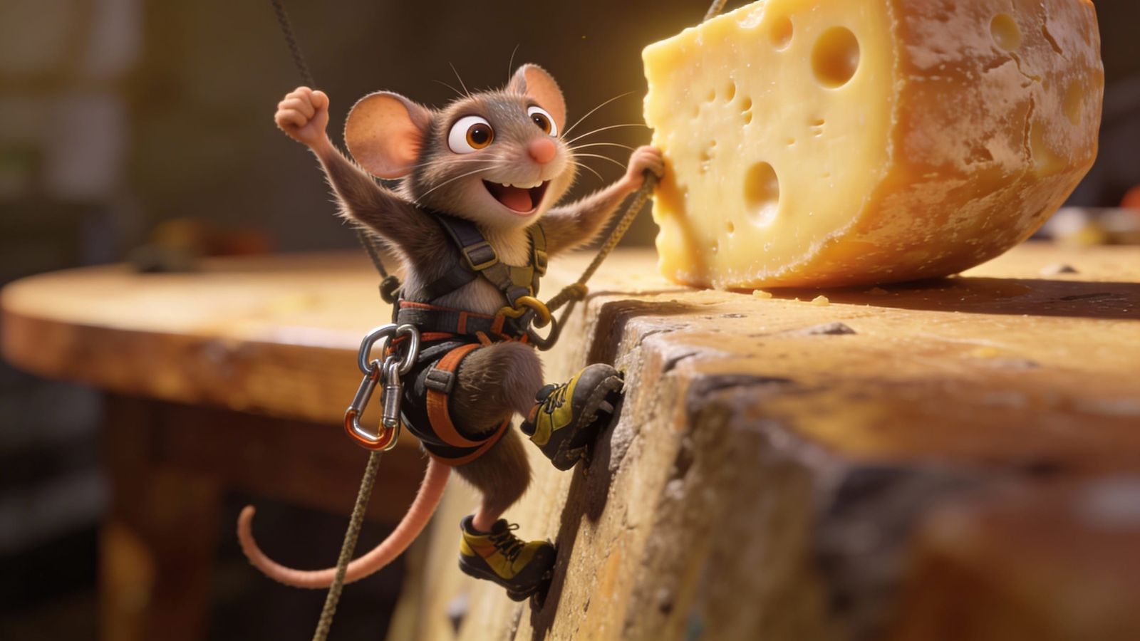 The Mountain Calls, the Cheese Smells  by @Thragor