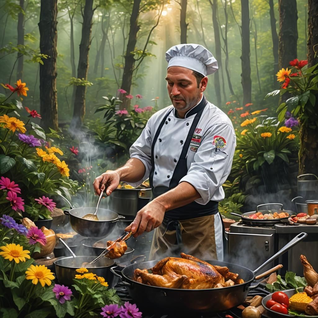Cooking in the smokies
