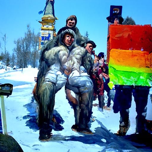 gay parade in Chelyabinsk