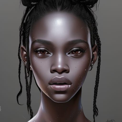 Brown Skin Girl Ai Generated Artwork Nightcafe Creator