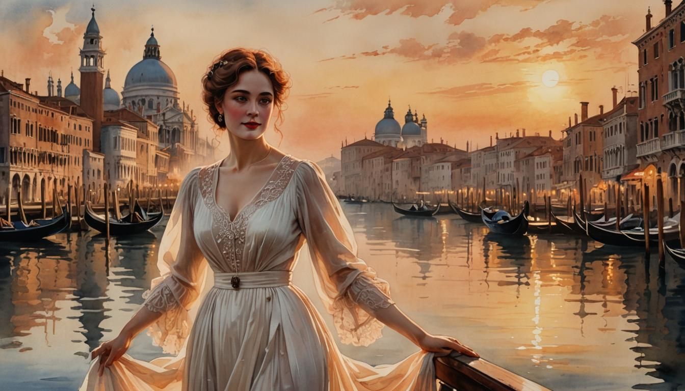 Sophie in Venice