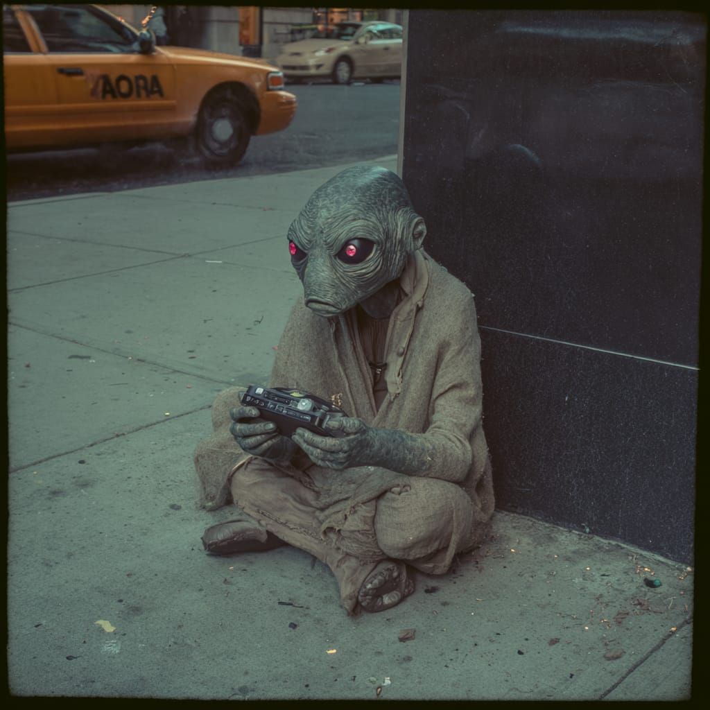 Alien Hobos, 1980s New York
