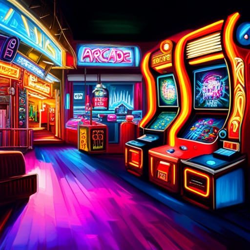 Premium Photo | Retro arcade game cabinet collection wallpaper for the phone