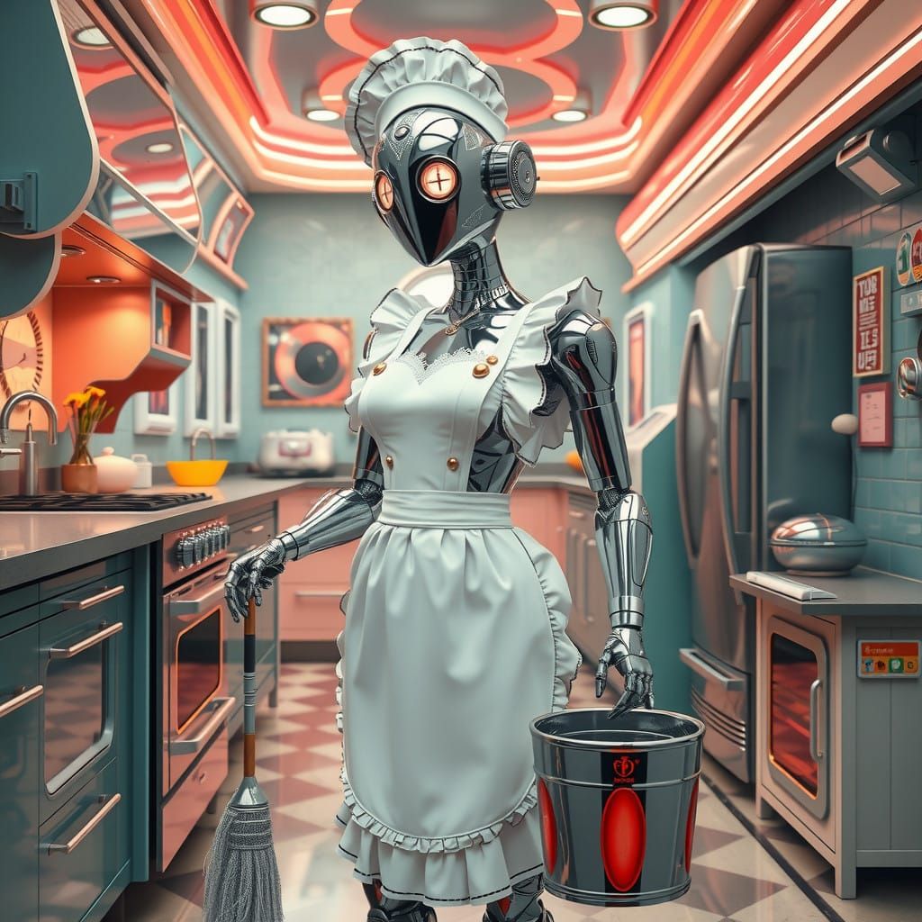 RoboMaid 3000  by @Nick M