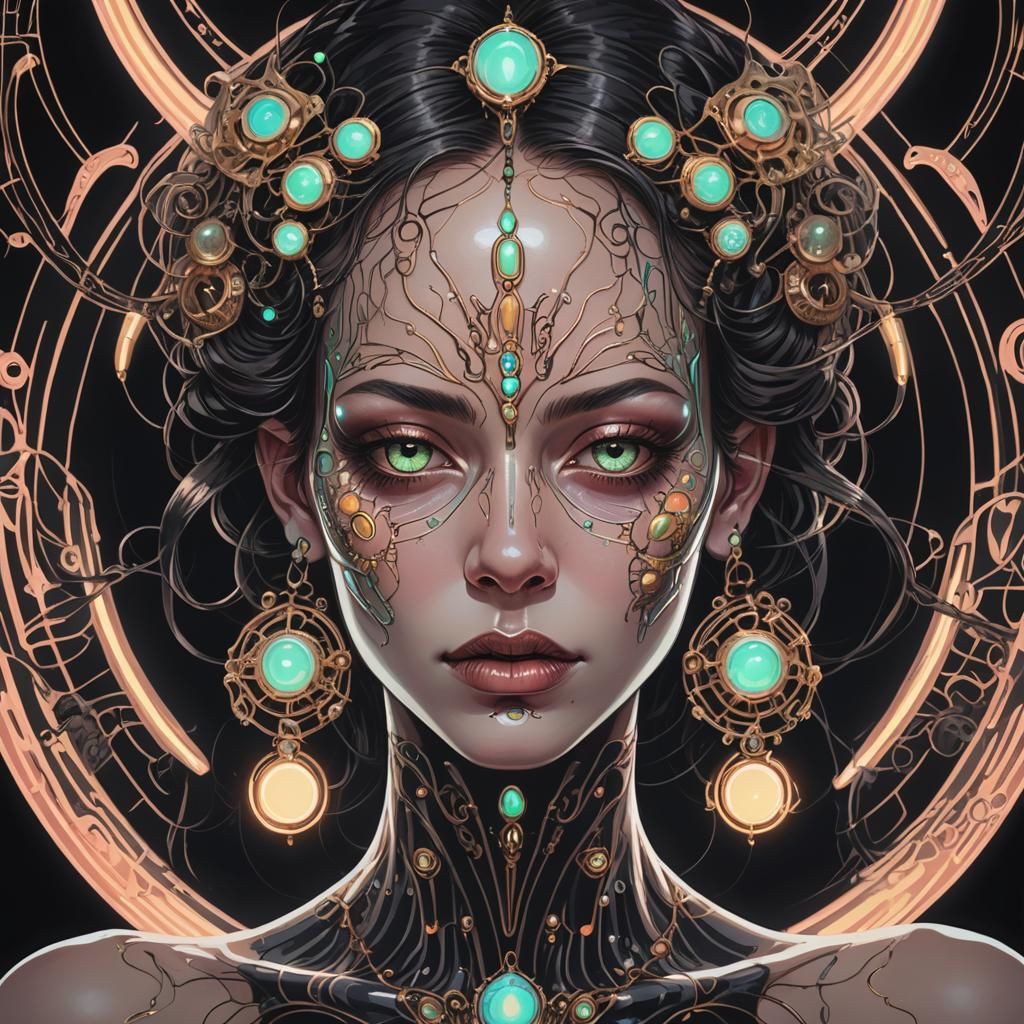 glowing jewelry