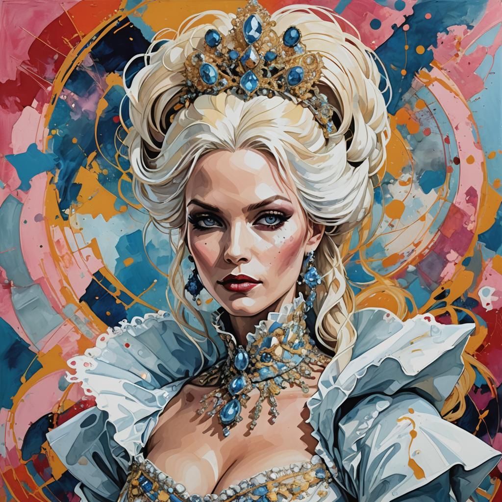 Emma Frost as Marie Antoinette