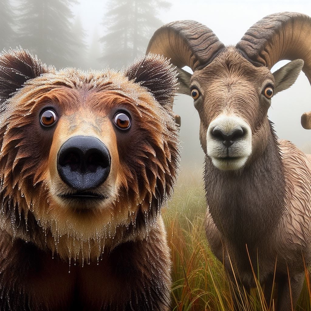 Bear and Ram
